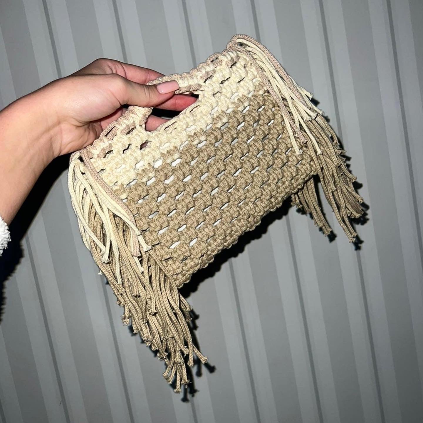 Mini tassel bag