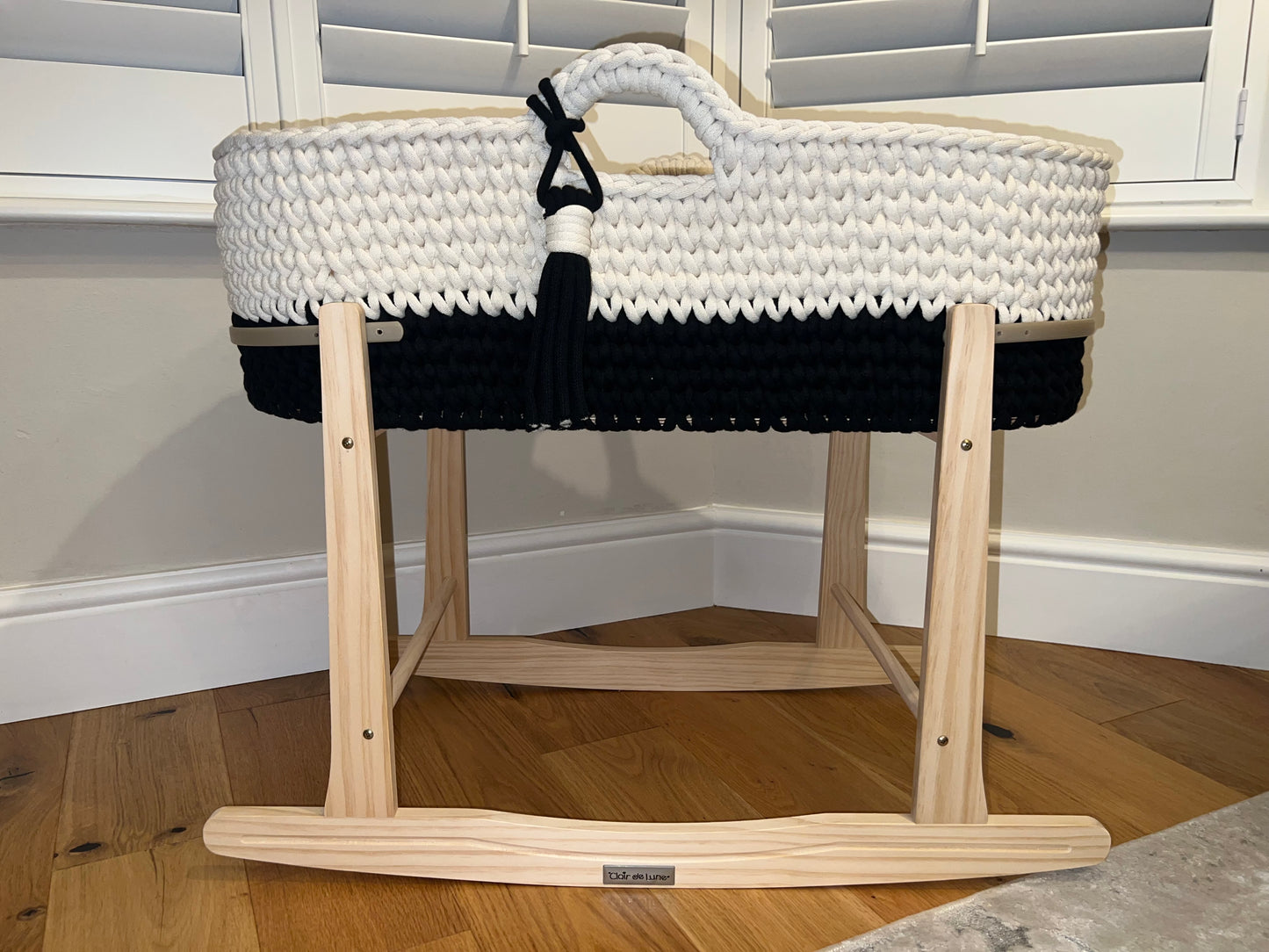 Crochet Moses Basket (L)