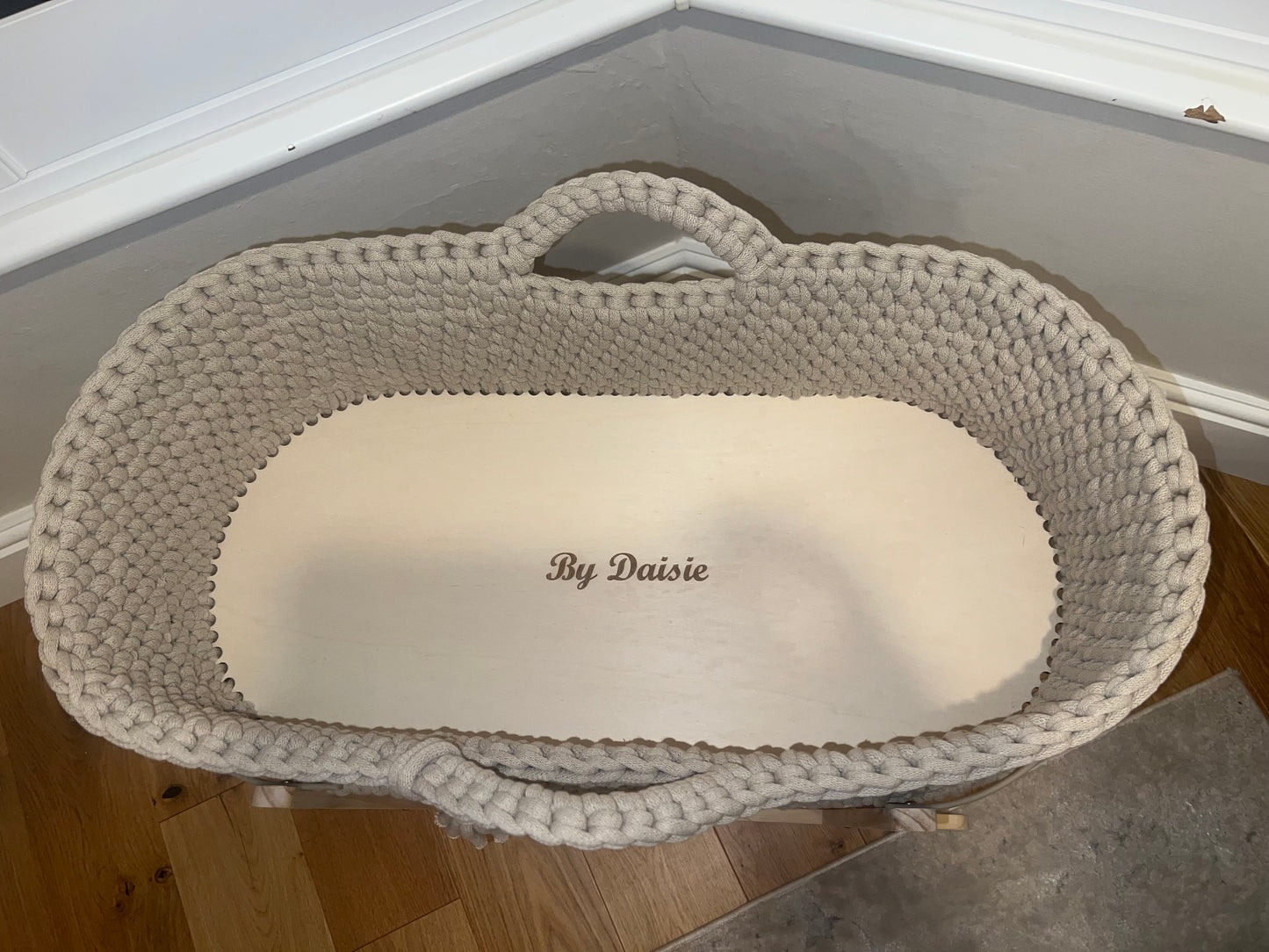 Crochet Moses Basket (L)