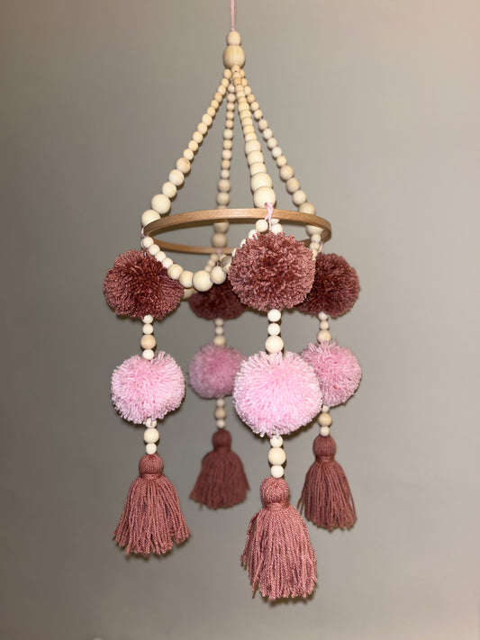 Beaded Tassel Baby Mobile