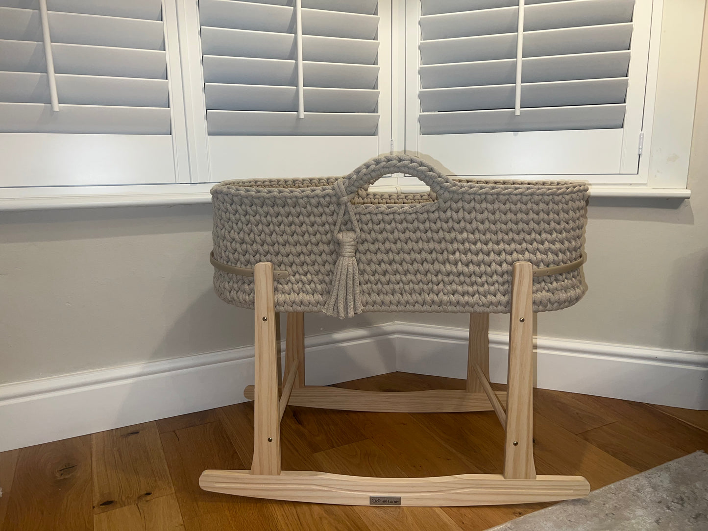 Crochet Moses Basket (L)